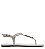 Sandália Feminina Crystal Logo Schutz Off White - Imagem 1