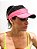 Viseira Feminina Poliester Dri Fit Rosa - Imagem 1