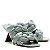 Tamanco Feminino Chic Vicenza Martha Veneto Gris Cinza - Imagem 3