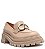 Mocassim Feminino Salto Bloco Schutz Rosa - Imagem 2