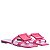 Rasteira Feminina Basic Quadrado Offline Pink - Imagem 2
