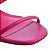 Sandália Feminina Salto Baixo Fivela Offline Pink - Imagem 4