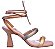 Sandália Feminina Salto Alto Giovanna Real Life I Specchio Brand Bronze - Imagem 1
