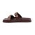Sandália Feminina Birken Monograma Capodarte Marsala - Imagem 2