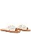 Chinelo Feminino Rasteirinha Glitter Schutz X Branco - Imagem 3