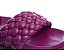 Papete Feminina Couro Matelasse Schutz Roxo - Imagem 4