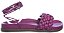 Papete Feminina Couro Matelasse Schutz Roxo - Imagem 1