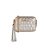Bolsa Feminina Mini Metal Corrente Luiza Barcelos Dourada - Imagem 1