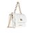 Bolsa Feminina Matelassê Viena Luiza Barcelos Off White - Imagem 3