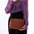 Bolsa Feminina Pequena Matelassê Luiza Barcelos Camel - Imagem 4
