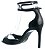 Sandália Feminina Lais Classic Real Life II Specchio Brand Preto - Imagem 3