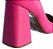 Scarpin Feminino Karina Salto Bloco Real Life II Specchio Brand Pink - Imagem 5