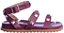 Papete Feminina Laura Spikes Real Life II Specchio Brand Fucsia - Imagem 1