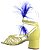 Sandália Feminina Anny Pluma Real Life II Specchio Brand Lima - Imagem 3