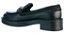 Mocassim Feminino Couro Corrente Capodarte Preto - Imagem 3