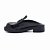 Mule Feminino Couro Verniz Salto Capodarte Preto - Imagem 5