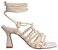 Sandália Feminina Lais Trançada Colorindo Specchio Brand Off White - Imagem 1