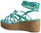Sandália Feminina Serena Colorindo Specchio Brand Verde Água - Imagem 3