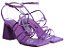 Sandália Feminina Marina Colorindo Specchio Brand Roxo - Imagem 2