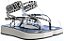 Sandália Feminina Thais FlatForm Colorindo Specchio Brand Zebra - Imagem 2
