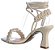 Sandália Feminina Mirela Colorindo Specchio Brand Off White - Imagem 3