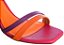 Sandália Feminina Teresa Colorindo Specchio Brand Laranja - Imagem 4