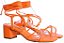 Sandália Feminina Karen Colorindo Specchio Brand Laranja - Imagem 2