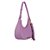 Bolsa Feminina Pequena Meia Lua Prisma Luiza Barcelos Lilás - Imagem 2