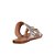Rasteira Feminina Tiras Velcro Prisma Luiza Barcelos Off White - Imagem 3