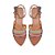 Rasteira Feminina Bico Folha Candy Colors Prisma Luiza Barcelos Nude - Imagem 4