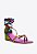 Sandália Feminina Mix Colors Metalizado SS23 Schutz Pink - Imagem 2