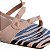 Sandália Feminina Lisley Colorindo Specchio Brand Nude - Imagem 4