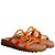 Flat Feminina Maite Colorindo Specchio Brand Laranja - Imagem 2