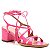 Sandália Feminina  Ancara Croco Pompom Vicenza Pink - Imagem 2
