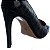 Scarpin Feminino Croco Prisma Luiza Barcelos Preto - Imagem 4