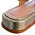 Sandália FlatForm Feminina Croco Prisma Luiza Barcelos Dourada - Imagem 5