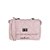 Bolsa Feminina Viena Pequena Prisma Luiza Barcelos Rosa Bellini - Imagem 1
