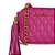 Bolsa Feminina Pequena Viena Prisma Luiza Barcelos Rosa - Imagem 5