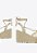 Sandália Feminina Espadrille Amarração SS23 Schutz Off White - Imagem 4