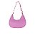 Bolsa Feminina Pequena Meia Lua Luiza Barcelos Pink - Imagem 3