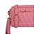 Bolsa Feminina Pequena Viena Prisma Luiza Barcelos Rosa - Imagem 5