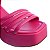 Sandália Feminina Meia Pata Tiras Offline Pink - Imagem 4