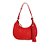 Bolsa Feminina Pequena Meia Lua Prisma Luiza Barcelos Vermelha - Imagem 1