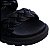 Rasteira Feminina Flatform Trançada Offline Preto - Imagem 5