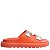 Rasteira Feminina Flatform Spikes Offline Laranja - Imagem 1