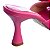 Tamanco Feminino Basic Detalhe Laço Offline Rosa - Imagem 5