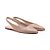 Mule Feminino Cravejado Bico Folha Capodarte Rose - Imagem 2