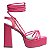 Sandália Feminina Lorraine Paris Specchio Brand Pink - Imagem 1