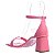 Sandália Feminina Marjorie Paris Specchio Brand Rosa - Imagem 3