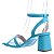 Sandália Feminina Francine Paris Specchio Brand Azul - Imagem 3